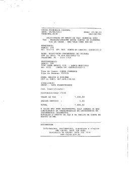 CAIXA ECONOMICA FEDERAL n DATA: 05/04/2013