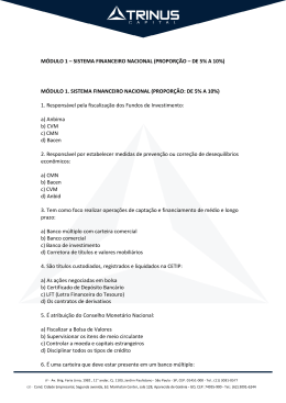 m&oacute;dulo 1 &ndash; sistema financeiro nacional (propor&ccedil;&atilde;o &ndash; de 5% a 10%)