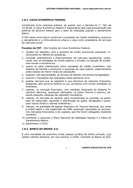 Artigo Sistema Financeiro Nacional II