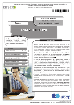 ENGENHEIRO CIVIL ENGENHEIRO CIVIL