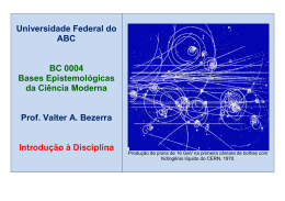 Modernidade - Filosofia e História da Ciência - UFABC
