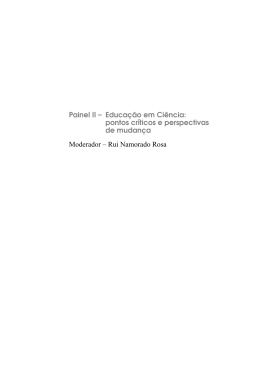 Educa&ccedil;&atilde;o em Ci&ecirc;ncia - Conselho Nacional de Educa&ccedil;&atilde;o
