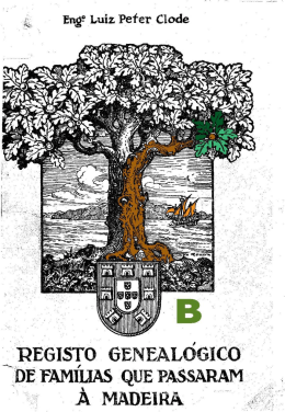 barradas - Madeira Genealogy