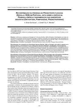 reconfirma&ccedil;&atilde;o da presen&ccedil;a de prionotropis flexuosa