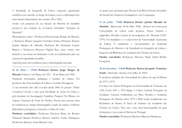 Programa - Sociedade de Geografia de Lisboa
