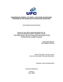EDUCAÇÃO MATEMÁTICA - Repositório Institucional UFC