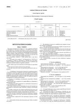 Edital n.&ordm; 630/2015 - escola superior de sa&uacute;de
