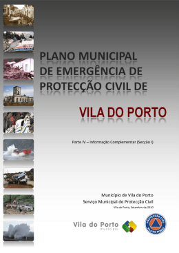 Parte IV - C&acirc;mara Municipal de Vila do Porto