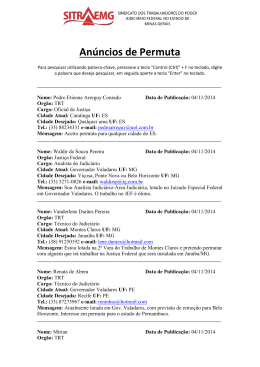 An&uacute;ncios de Permuta