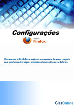 Manual de configuração Mozila Firefox