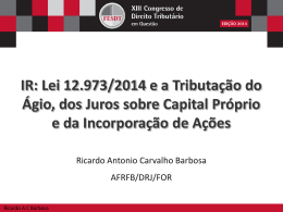 Ricardo Ant&ocirc;nio Carvalho Barbosa - Funda&ccedil;&atilde;o Escola Superior de