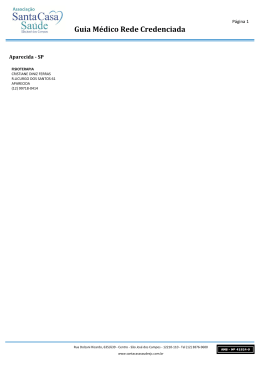 Guia M&eacute;dico Rede Credenciada