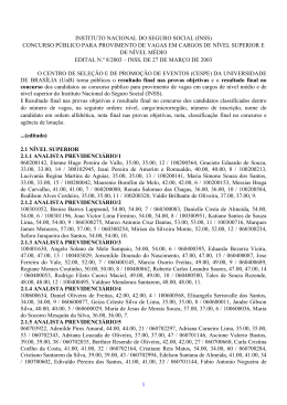 1 instituto nacional do seguro social (inss) concurso
