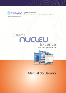 Manual Sistema Nucleu Excence