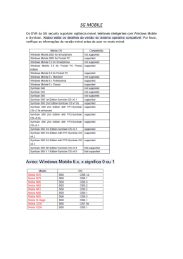 SG MOBILE - sgsecurity.com.br