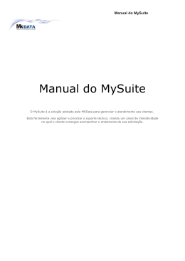 Manual do MySuite