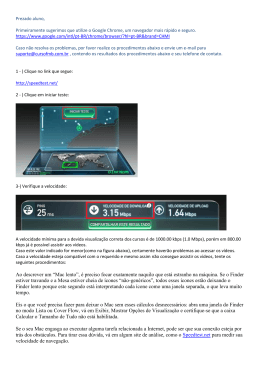 Ao descrever um &ldquo;Mac lento&rdquo;, &eacute; preciso focar