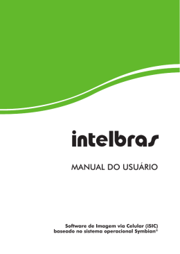 Intelbras - Manual Isic para Symbian Touch