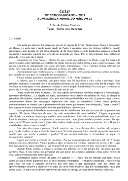 10&ordm; EEMEDIUNIDADE &ndash; 2003 Aulas de F&aacute;tima