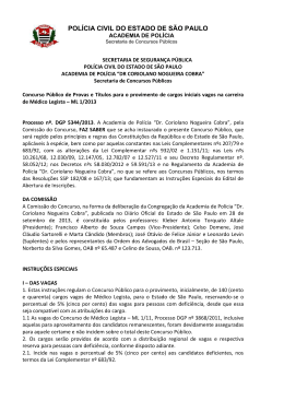 Edital - Central de Concursos