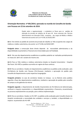 Disp&otilde;e sobre a regulamenta&ccedil;&atilde;o e estabelece os fluxos