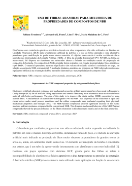 USO DE FIBRAS ARAMIDAS PARA MELHORIA DE