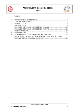 Mecanica dos Fluidos