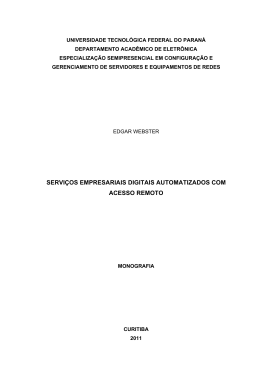 servi&ccedil;os empresariais digitais automatizados com acesso