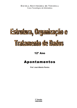 ESTRUTURA, ORGANIZA&Ccedil;&Atilde;O E