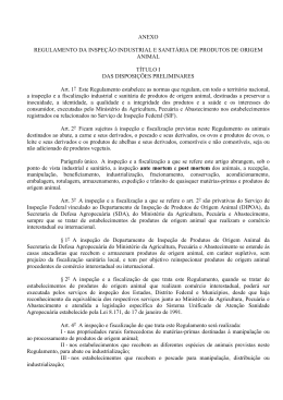 ANEXO REGULAMENTO DA INSPE&Ccedil;&Atilde;O INDUSTRIAL E