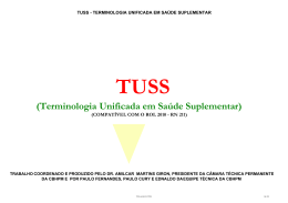 TUSS versão1.0.2