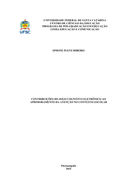 universidade federal de santa catarina centro de ciências da