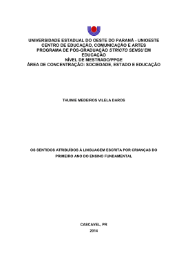 Thuinie Daros Dissertação OS SENTIDOS ATRIBUÍDOS À