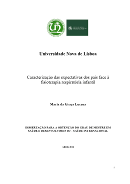 Maria da Graça Lucena - RUN - Universidade Nova de Lisboa
