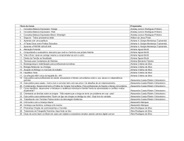 Título do Curso Proponente 1. Conceitos Básicos Expression