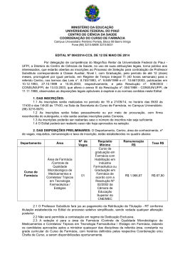 edital de abertura - ps 004/2014
