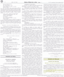 Portaria MEC N&ordm; 1331, de 8 de novembro de 2012