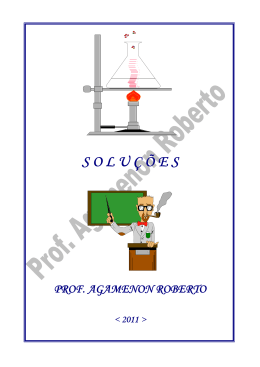 S O L U &Ccedil; &Otilde; E S - Qu&iacute;mica