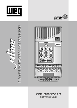 CFW08 Manual do usuario Micro line P3