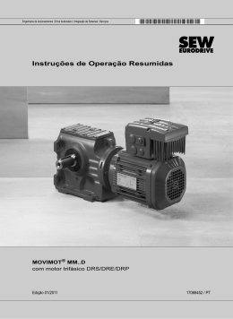 MOVIMOT® MM..D com motor trifásico DRS/DRE/DRP