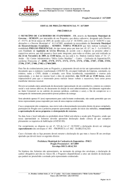 minuta 01 de edital de pregão presencial nº