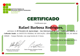 Rafael Barbosa Rodrigues