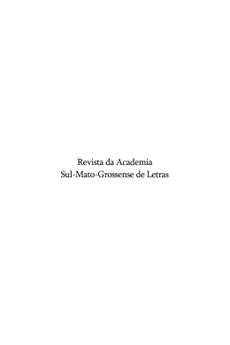 R. 1 - Primeira parte - Academia Sul-Mato