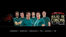 1 - Conte&uacute;do Aul&atilde;o de Cinema