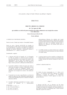 directiva 2008/84/ce da comissão