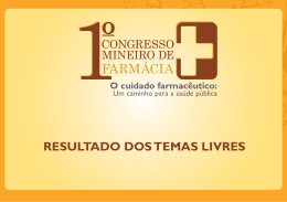 RESULTADO DOS TEMAS LIVRES