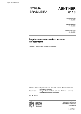 ABNT NBR 6118