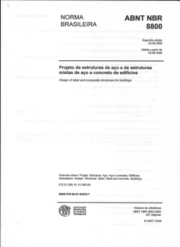 ABNT NBR 8800 - Pinto Engenharia