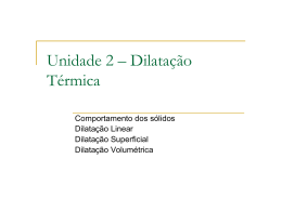 Dilata&ccedil;&atilde;o T&eacute;rmica - Professor Clayton Palma
