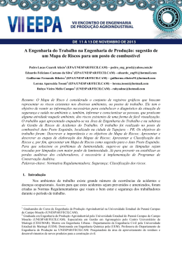 A Engenharia do Trabalho na Engenharia de Produ&ccedil;&atilde;o